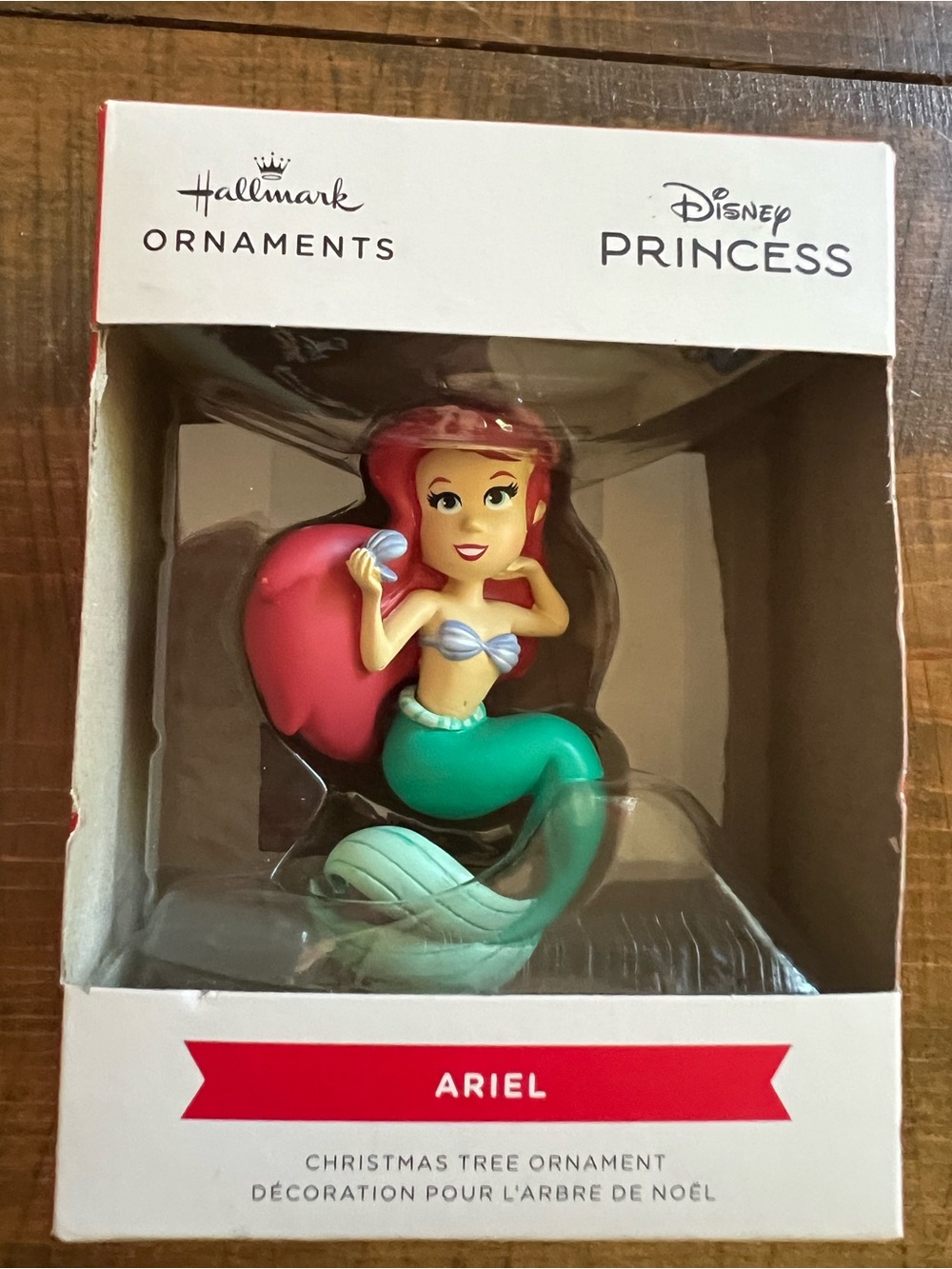 Hallmark Disney Princess Ariel The Little Mermaid Christmas Tree Ornament NIB